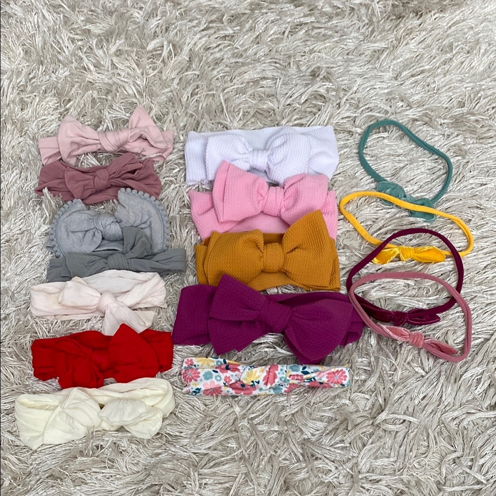 Colorful Baby Headband Set